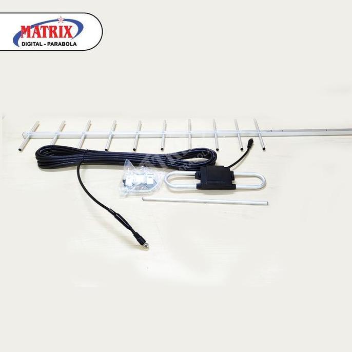 MATRIX ANTENA TV DIGITAL + BOOSTER HD211 / HD 211 / HD-211 (FREE