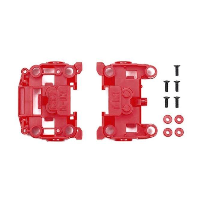 TAMIYA 95696 BUMPERLESS N-03/T-03 UNITS [ RED ]