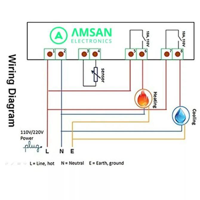 STC 1000 Pengatur suhu mesin tetas temperatur controller penetas telur