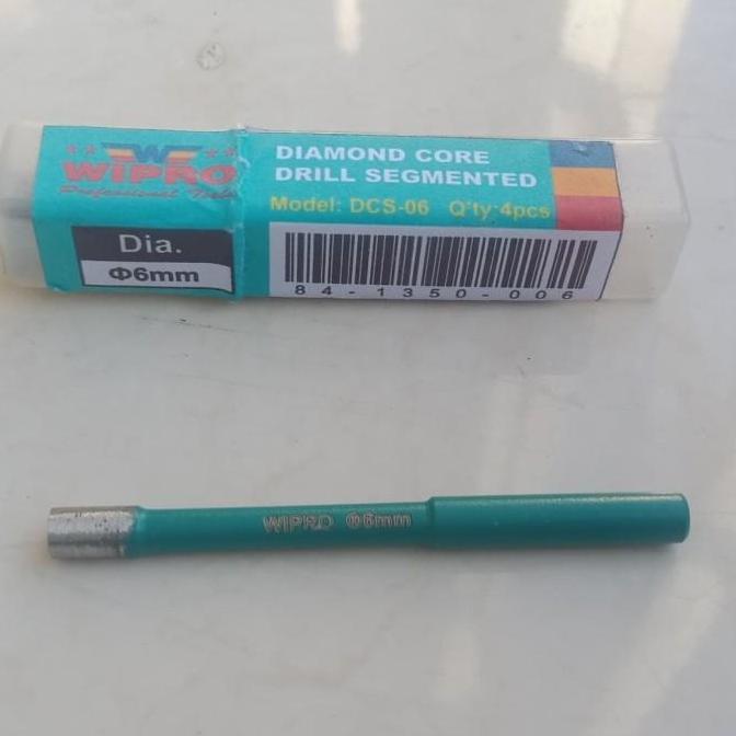 Diamond Core Drill Segmented DSC 06 Wipro 6mm Bor Granit 6mm