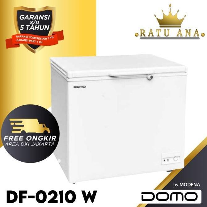 DOMO BY MODENA CHEST FREEZER TYPE DF 0210 W - FREEZER BOX