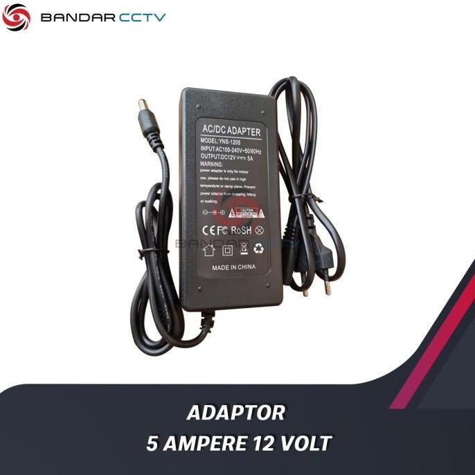 Adaptor 5 Ampere 12 Volt 5A 12V