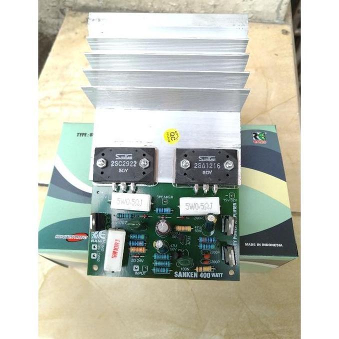 Kit Power Amplifier 400 Watt Mono Sanken