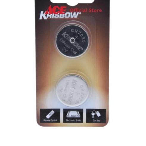 ACE - Krisbow Baterai Cr2025 2 Pcs