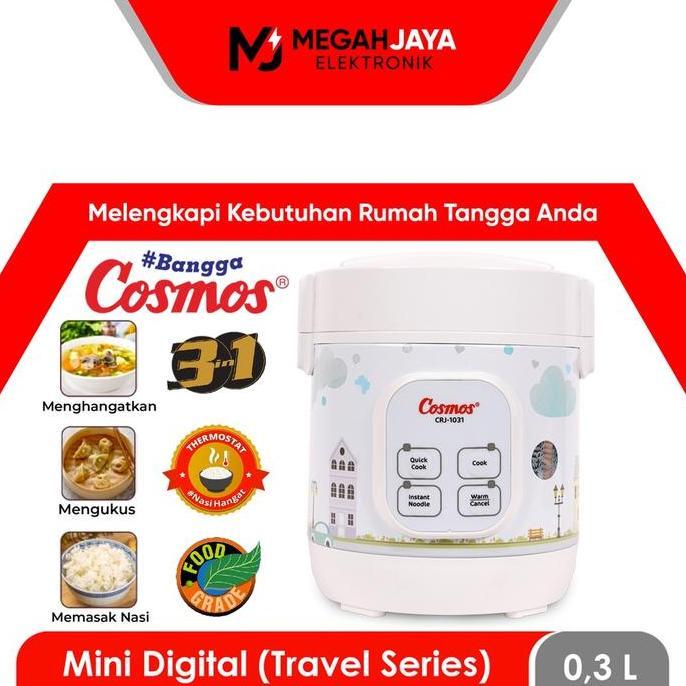 COSMOS RICE COOKER TRAVEL / MAGIC COM CRJ1031 / CRJ 1031 / CRJ-1031
