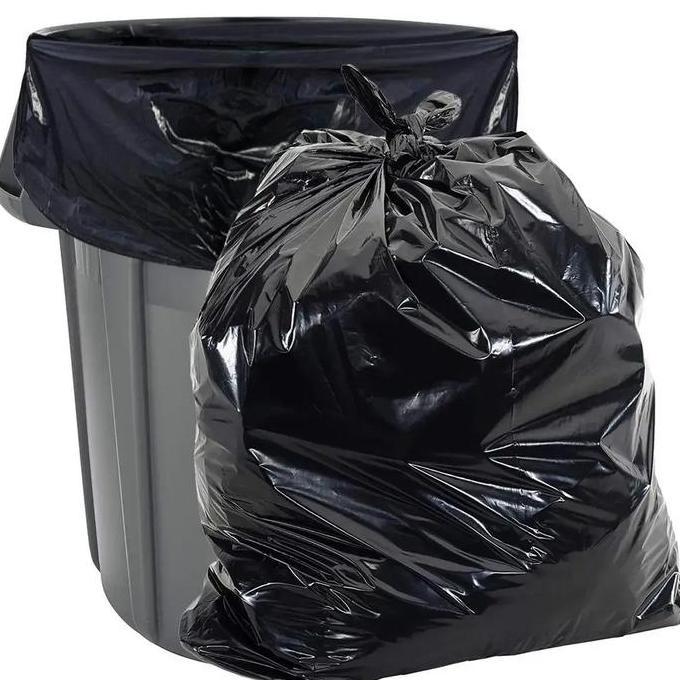 Plastik Sampah Hitam Jumbo / Kantong Sampah Besar / Plastik Packing Besar / Kantong Sampah Hitam