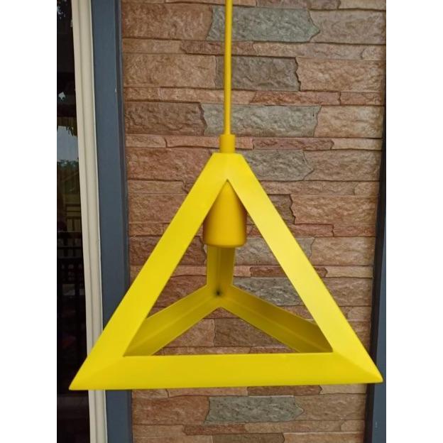 Lampu Gantung Minimalis Lampu Cafe Segitiga