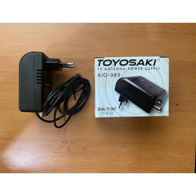 Power Supply Adaptor Antena Tv Toyosaki Aio 220 / Toyosaki Aio 235