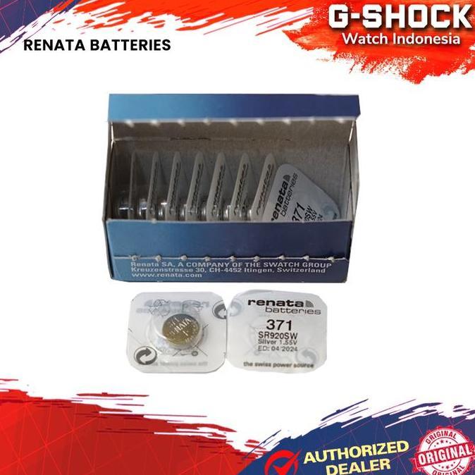 Baterai Renata 371 SR920SW SR920 SR 920 SW Batre SR920 Battery Ori