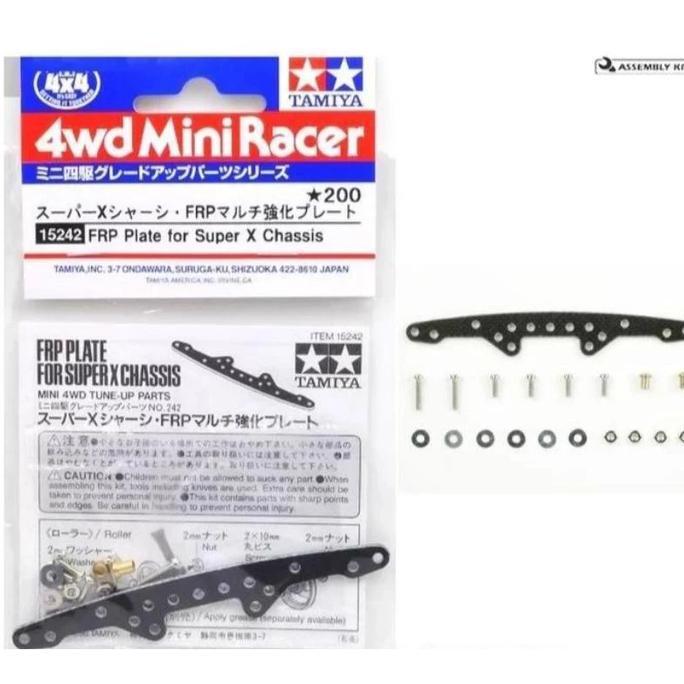 TAMIYA 15242 FRP PLATE FOR SUPER X CHASIS