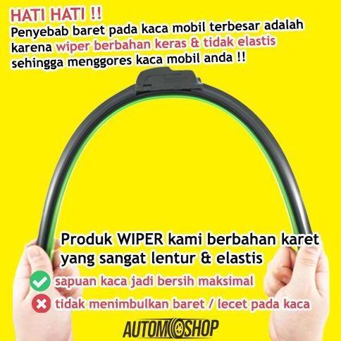 Wiper Kaca Mobil Frameless Avanza All New Avanza GrandNew Avanza BONUS