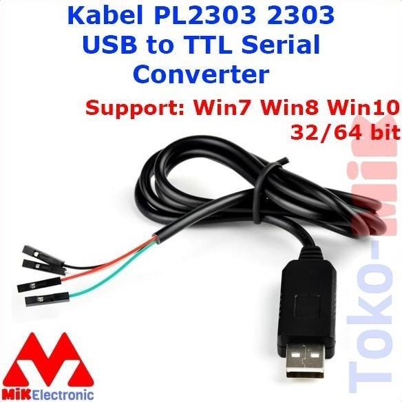 KABEL PL2303 2303 USB TO TTL SERIAL CONVERTER ISP
