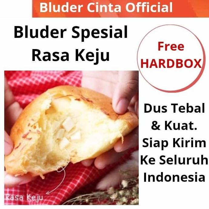 Roti Bluder Madiun Rasa KEJU Merk BLUDER CINTA Asli Oleh oleh Halal