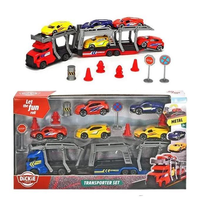 Dickie Toys Dickie Transporter Set Diecast Vehicle Truck