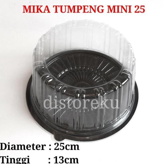 Mika Tumpeng Mini CT 25 Mika Tumini Cake Tray Mika Kue Tart Bulat 25