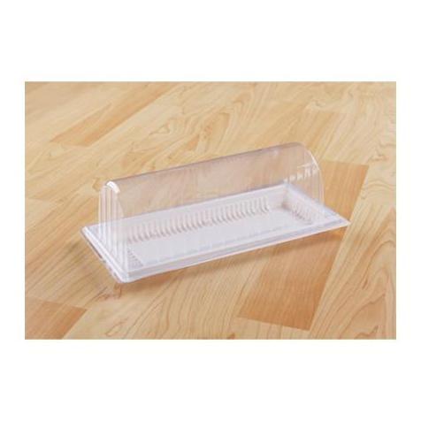 Tray Mika Bolu Gulung Ukuran 24 / Mika GL 24 / Alas Putih Per Dus