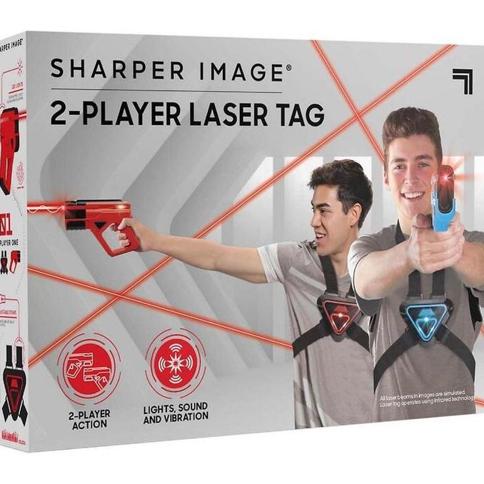 Discovery Sharper Image 2 Player Laser Tag Shooting Game Toy