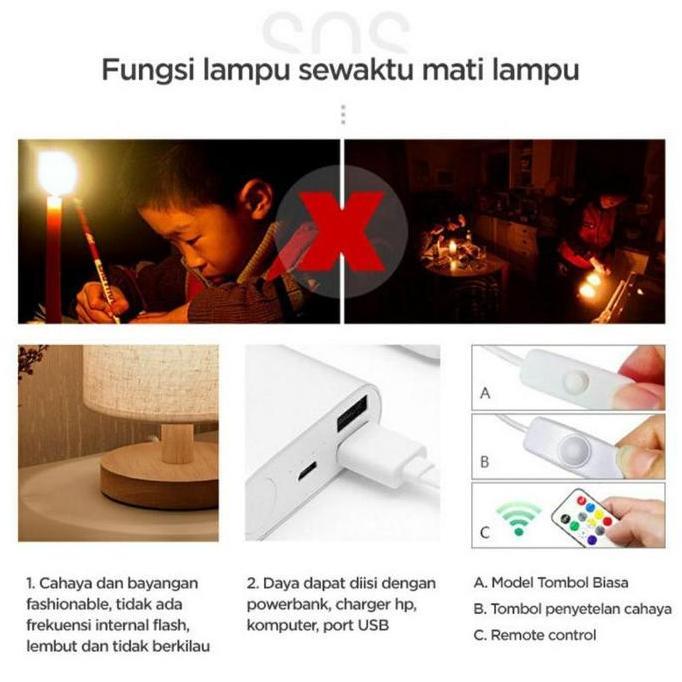 Lampu Meja Hias/ Night Light/Lampu Hias/Lampu Meja/Nordic