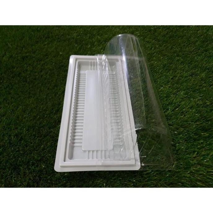 Tray Mika Bolu Gulung Ukuran 24 / Mika GL 24 / Alas Putih Per Dus