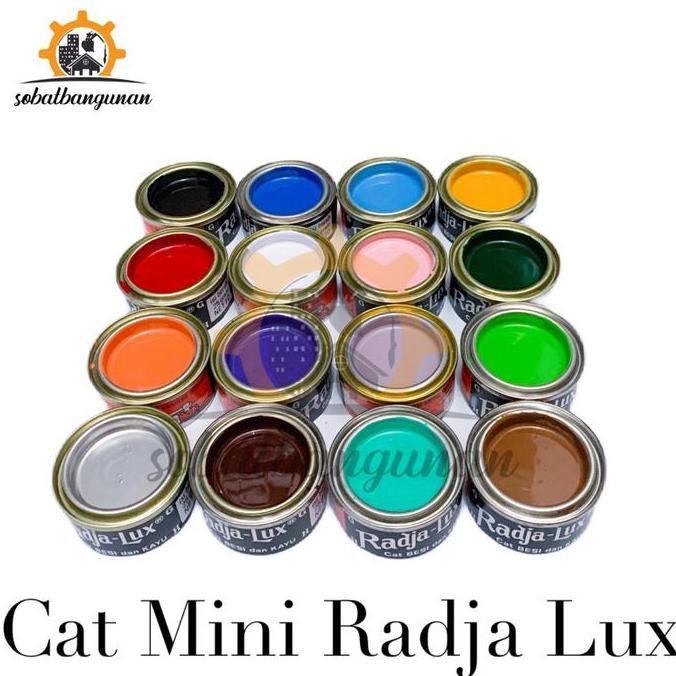 CAT KAYU DAN BESI RADJA LUX 25GR / CAT RADJA LUX 25GR