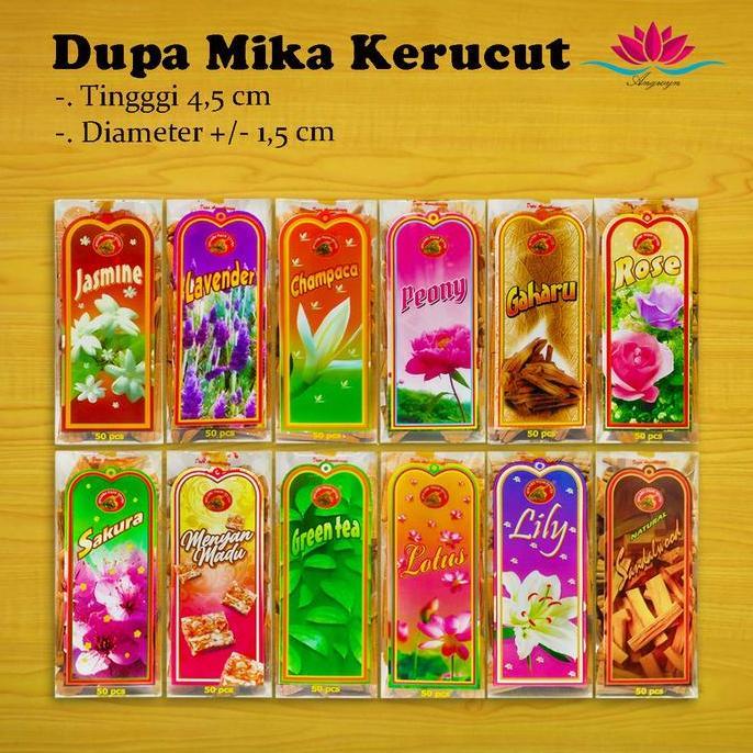 Clxs- Dupa Tumpeng Mika Kerucut Super Wangi / Dupa Aromaterapi / Pengharum Ruangan