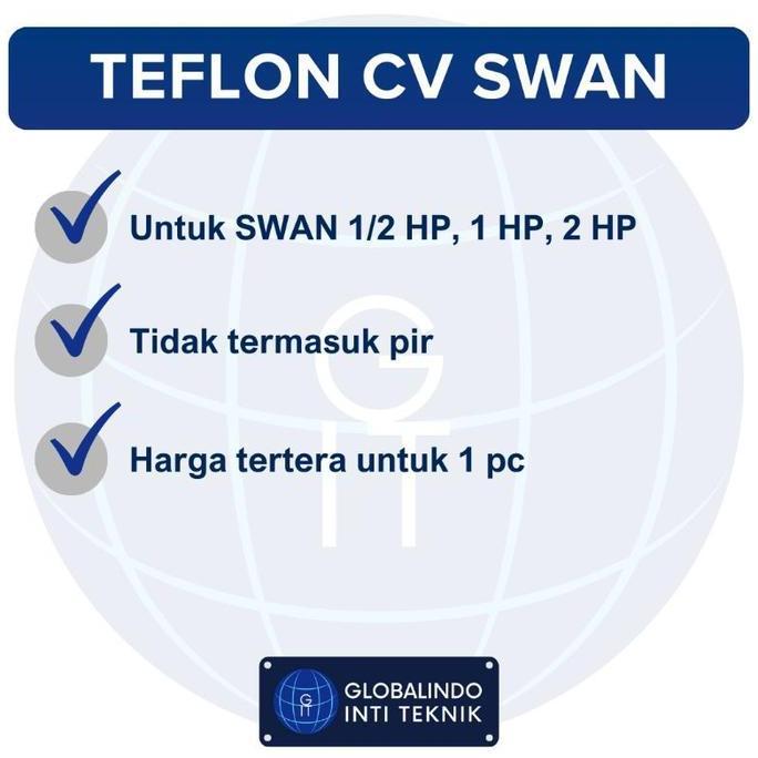 Teflon Isi Check Valve Kompresor Angin SWAN 1/2 HP 1 HP 2 HP