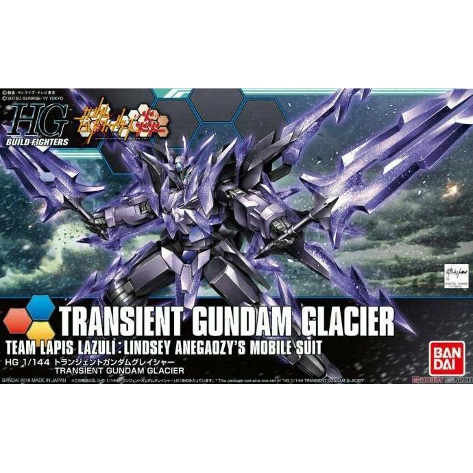 Bandai HG 1/144 Transient Gundam Glacier include stand base