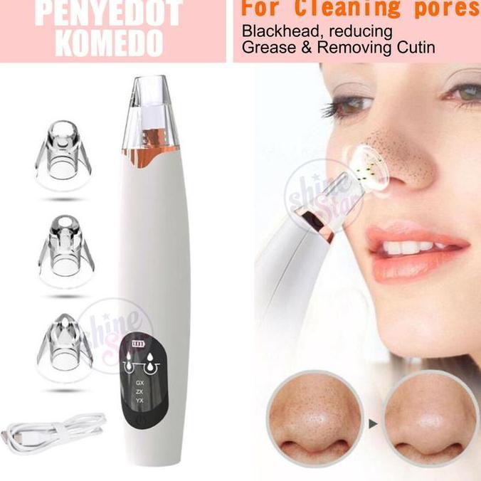 Alat Penyedot Komedo dan Jerawat Vakum Komedo /Alat Komedo Facial /Alat Sedot Komedo Listrik & Jeraw