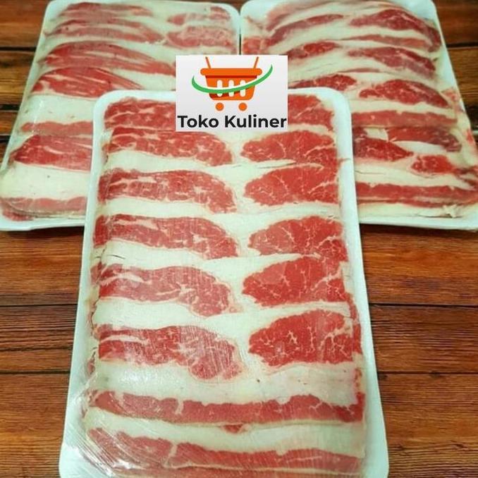 Beff- Daging Sapi Slice Yoshinoya 1Kg - Grill/Bbq/Shabu-Shabu