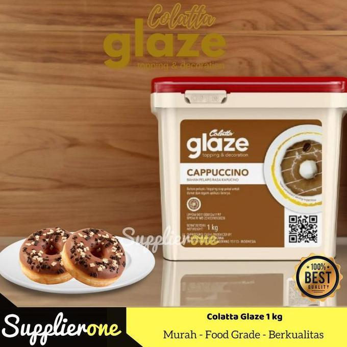 Glow- Colatta Glaze / Selai Dark Cokelat 1Kg / Selai Tiramisu 1Kg / Selai Roti / Topping Selai Colat