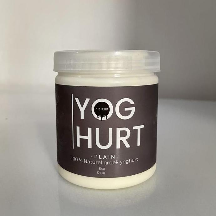Maxmilt- Greek Yoghurt Plain 500 Gr / Homemade Greek Yoghurt Sisirup