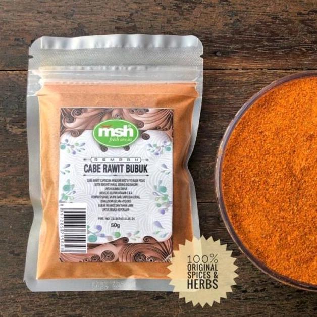 Master- Msh Cabe Rawit Bubuk 50Gr