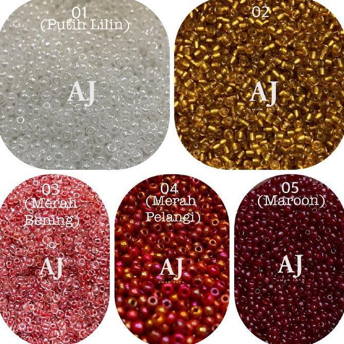 Lansungaja- Manik Mote Payet Pasir 8/O Agb 500 Gram Warna Warni