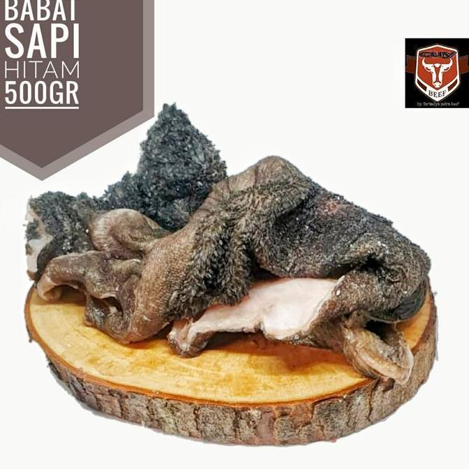 Beff- Babat Sapi Jeroan Sapi Babat Hitam 1Kg Daging Frozen