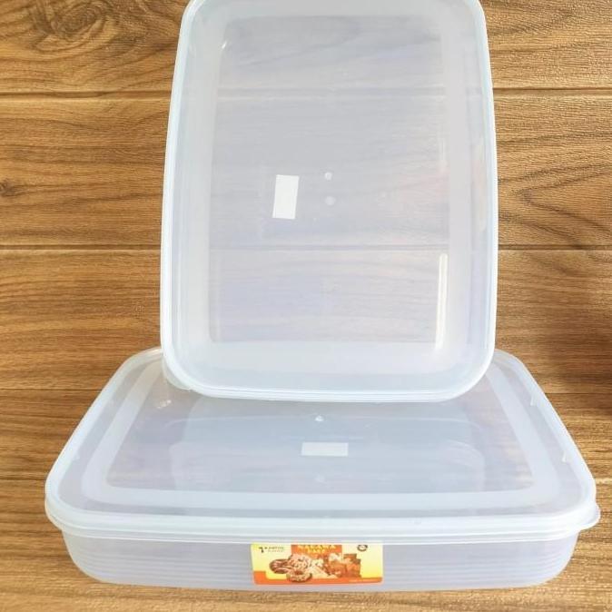 Nagawa Pack 1900ML Kotak Makanan Plastik Kotak Box Kue Sealware Tantos