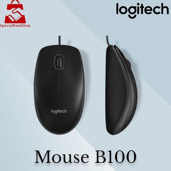 LOGITECH MOUSE B100 / CABLE MOUSE B 100 / 100% ORIGINAL