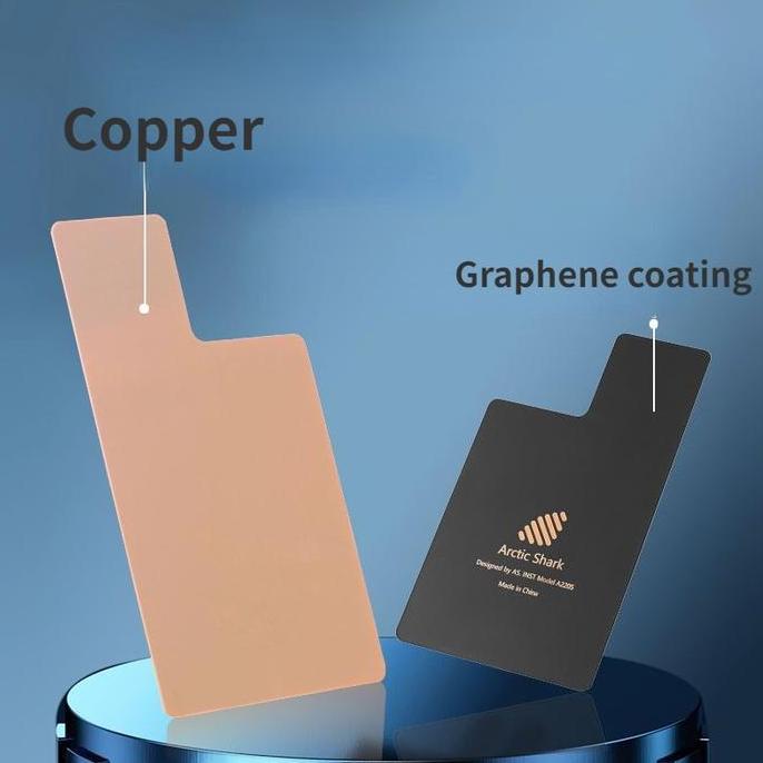 Coolershop -  Arctic Shark Heatsink Graphene Copper Pad Pendingin HP