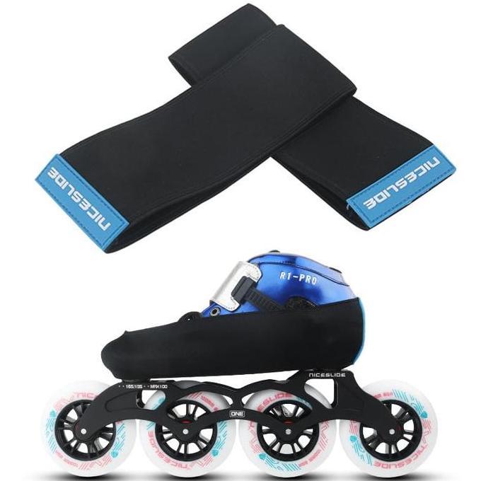 NAUMI 2Pcs Cover Boots Sepatu Roda Cover Roda Inline Skate Protector Sepatu Roda Sarung Sepatu Roda 
