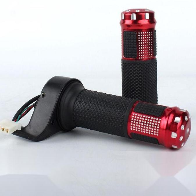 NAUMI 1Set Handle Gas Sepeda Listrik Sensor Handle Gas Sepeda Listrik Grip Gas Sepeda Listrik Bahan 