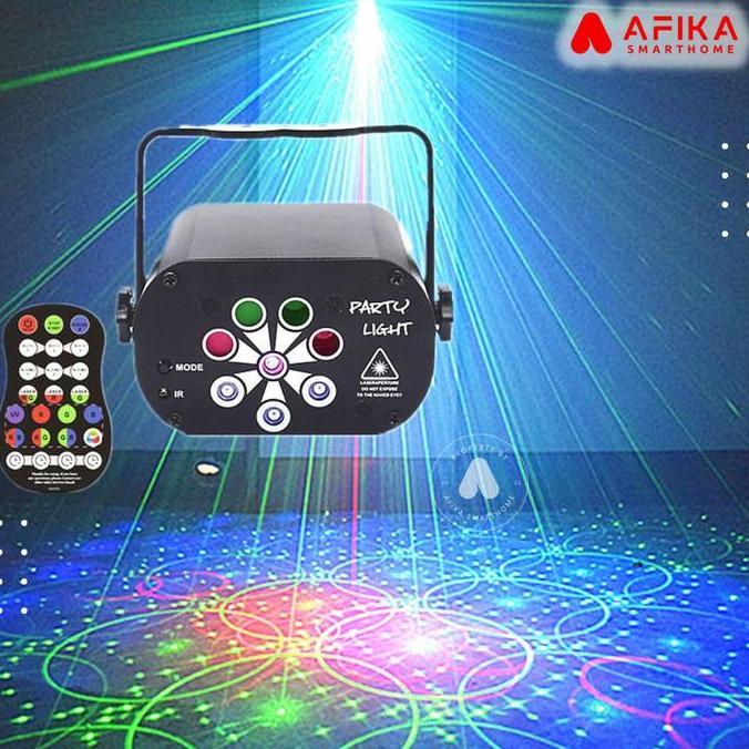 FV Lampu Disco LED RGB UV Proyektor Laser Lampu Panggung Laser Projector