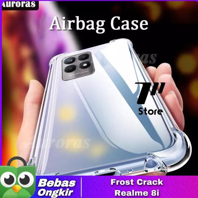 Realme 8i / 8 / 8 Pro Frost Clear Original Soft Case Silicone Crack