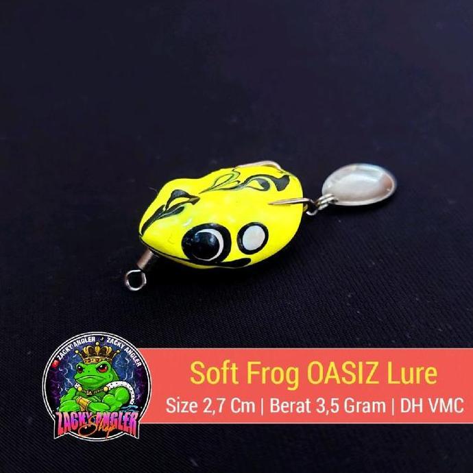 Mantap- Soft Frog Oasiz Lure 2,7 Cm Lure Umpan Casting Gabus