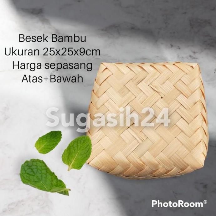 BESEK BAMBU SEPASANG READY