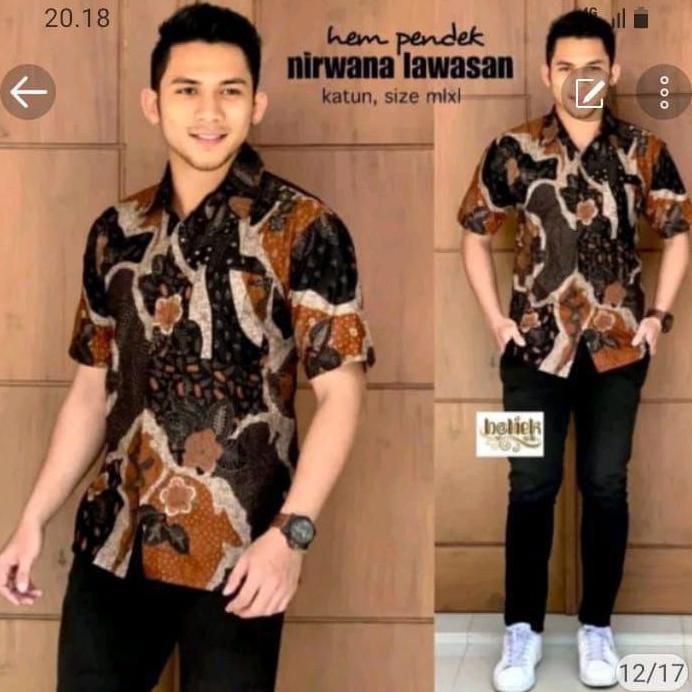 terbaru naga hitam rahayu kemeja batik pria motif naga abu hitam lengan pendek non furing kemeja pre