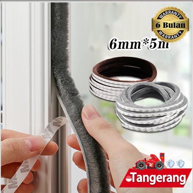 MENDA Bulu Penutup Celah Pintu Penutup Celah Lubang Bawah Pintu Mohair Moher