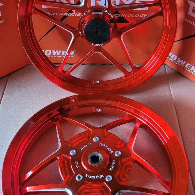 Velg Racing RPD & Power Bad Boys Matic Ring 14 x 185/215 CNC Vario 125 Vario 150 Beat Fi New Scoopy 