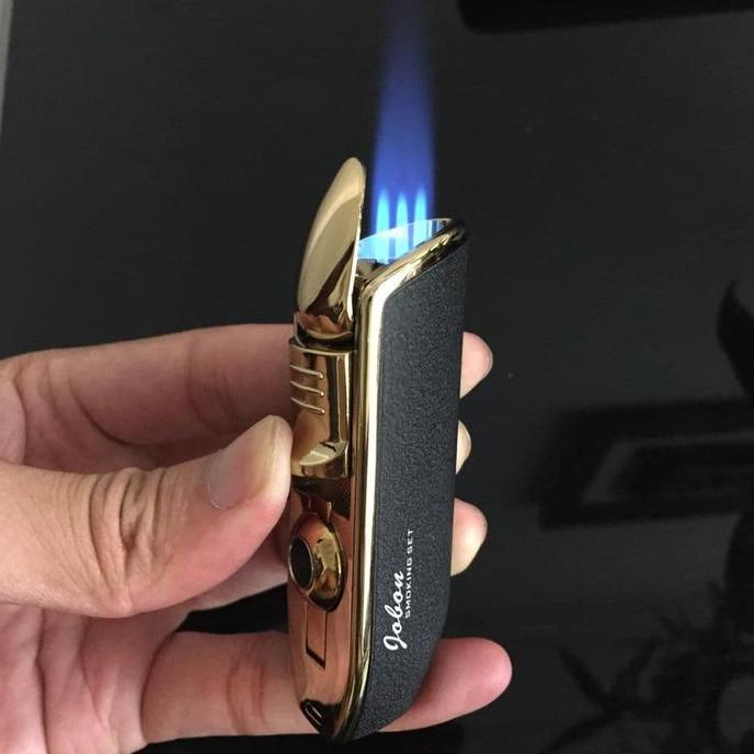 Sfp- Korek Api Cerutu Lighter Jobon Zb 528 With Punch Cigar Cerutu