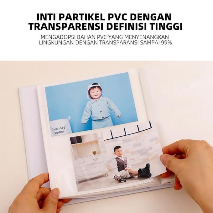 Licht- Album Foto Polaroid 3 Inci, Sisipan Album Peringatan Pertumbuhan