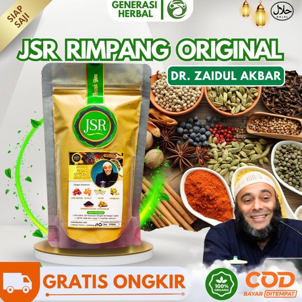 (Terbaru) JSR RIMPANG ZAIDUL AKBAR RAMUAN CINTA TEH RIMPANG BUBUK ORIGINAL AMPUH MENGATASI BERBAGI P
