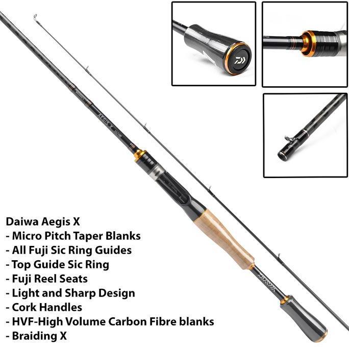 Grosir Joran Daiwa Aegis X Untuk Casting Indonesia Memancing